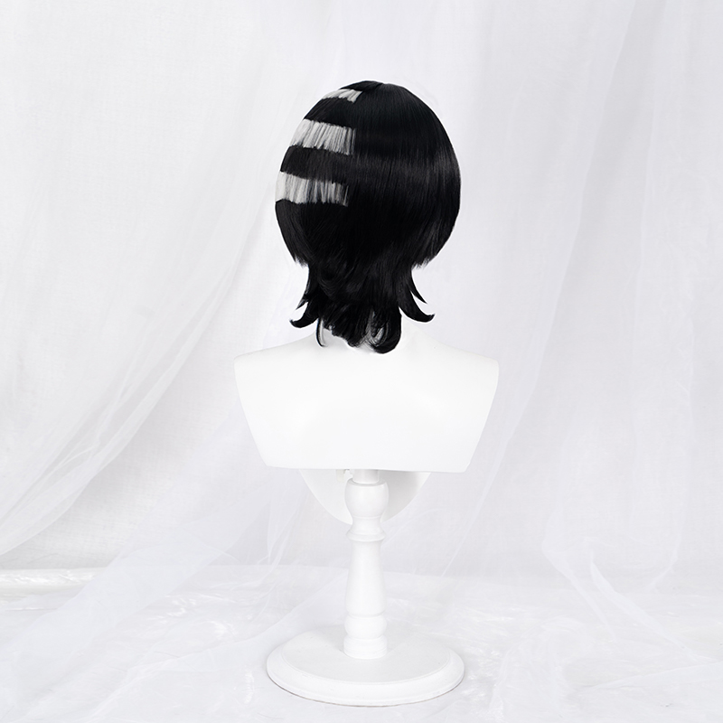 Cosplay Wig Compatible with BLEACH Death·The·Kid Character Wig Halloween props Suitable for role-playing Heat Resistant Stylable Multiple Bright Colors Gift for Comic Exhibition Enthusiasts Holiday - Image 2