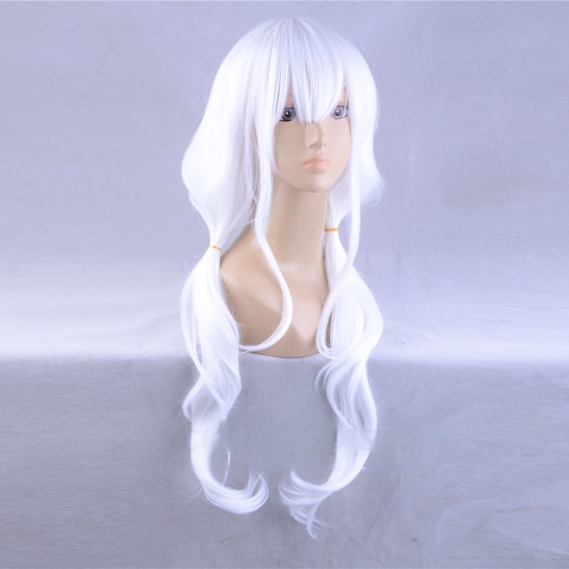 Cosplay Wig Compatible with Danganronpa Yonaga Angie Character Wig Halloween props Suitable for role-playing Heat Resistant Stylable Multiple Bright Colors Gift for Comic Exhibition Enthusiasts Holiday - Image 6