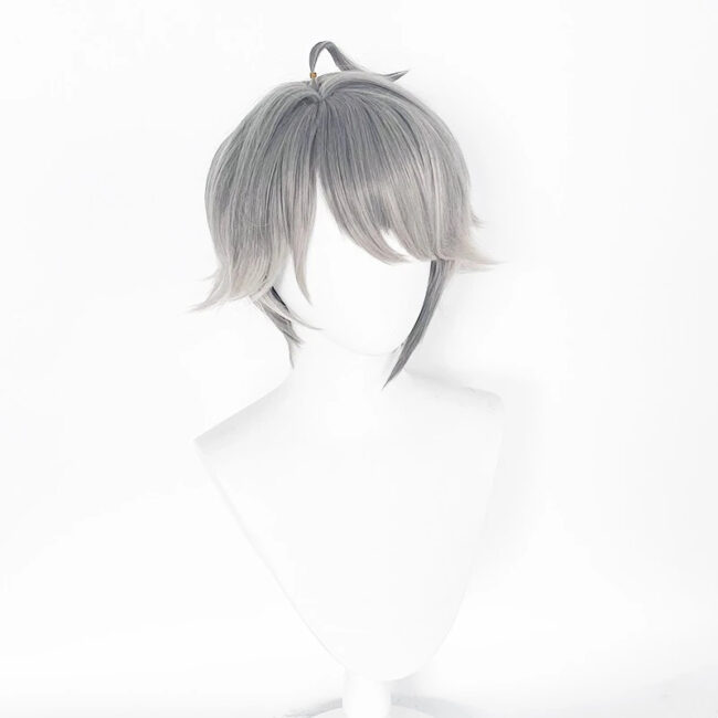 Cosplay Wig Genshin impact Alhaitham Character Wig Halloween props Suitable for role-playing Heat Resistant Stylable Multiple Bright Colors Gift for Comic Exhibition Enthusiasts Holiday - Image 5