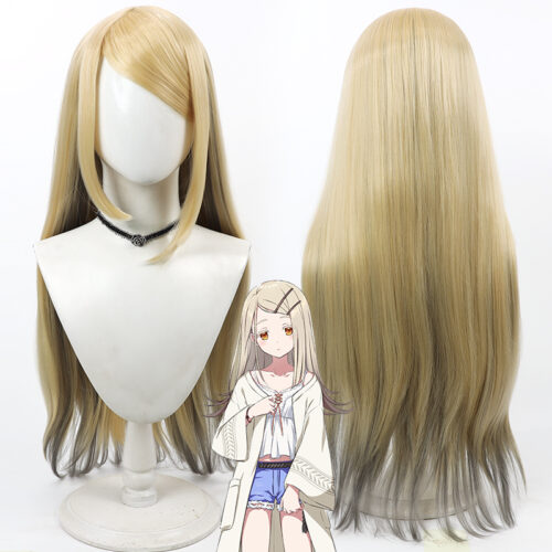 Cosplay Wig THE IDOLM@STER SHINY COLORS Shinosawa Hiro Character Wig Halloween props Suitable for role-playing Heat Resistant Stylable Multiple Bright Colors Gift for Comic Exhibition Enthusiasts Holiday