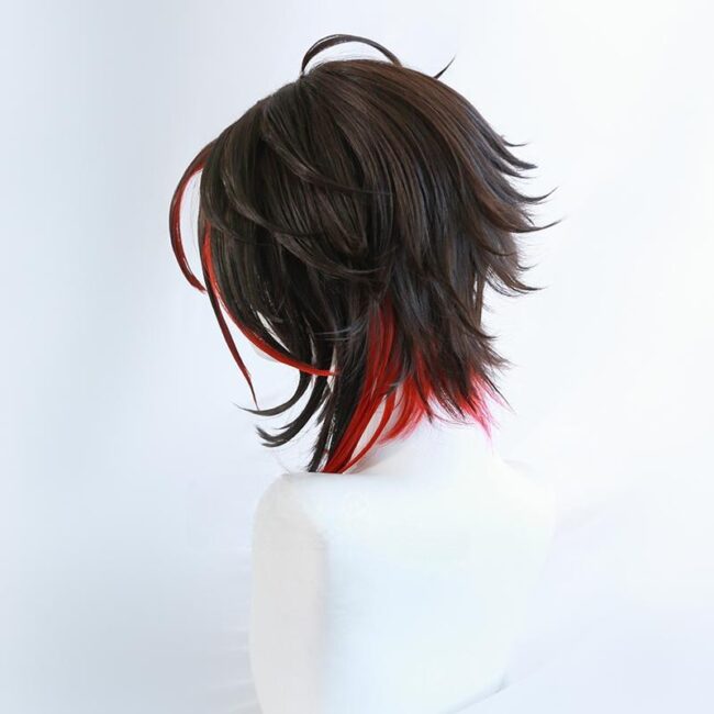 Cosplay Wig Genshin impact Xiao Character Wig Halloween props Suitable for role-playing Heat Resistant Stylable Multiple Bright Colors Gift for Comic Exhibition Enthusiasts Holiday - Image 3