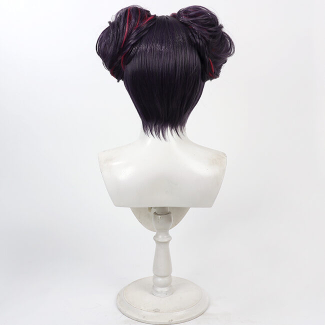 Cosplay Wig Compatible with GODDESS OF VICTORY: NIKKE Quency Character Wig Halloween props Suitable for role-playing Heat Resistant Stylable Multiple Bright Colors Gift for Comic Exhibition Enthusiasts Holiday - Image 2