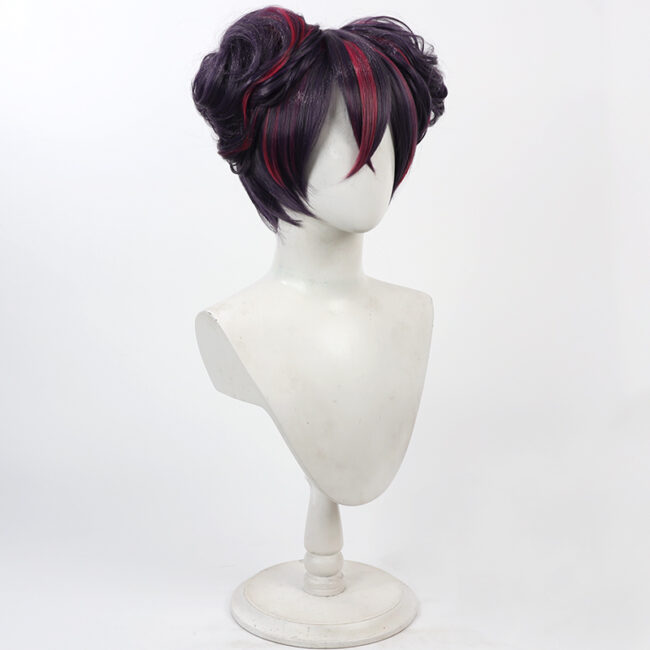Cosplay Wig Compatible with GODDESS OF VICTORY: NIKKE Quency Character Wig Halloween props Suitable for role-playing Heat Resistant Stylable Multiple Bright Colors Gift for Comic Exhibition Enthusiasts Holiday - Image 3