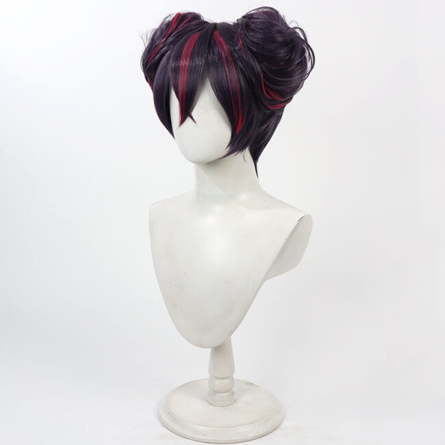 Cosplay Wig Compatible with GODDESS OF VICTORY: NIKKE Quency Character Wig Halloween props Suitable for role-playing Heat Resistant Stylable Multiple Bright Colors Gift for Comic Exhibition Enthusiasts Holiday - Image 4
