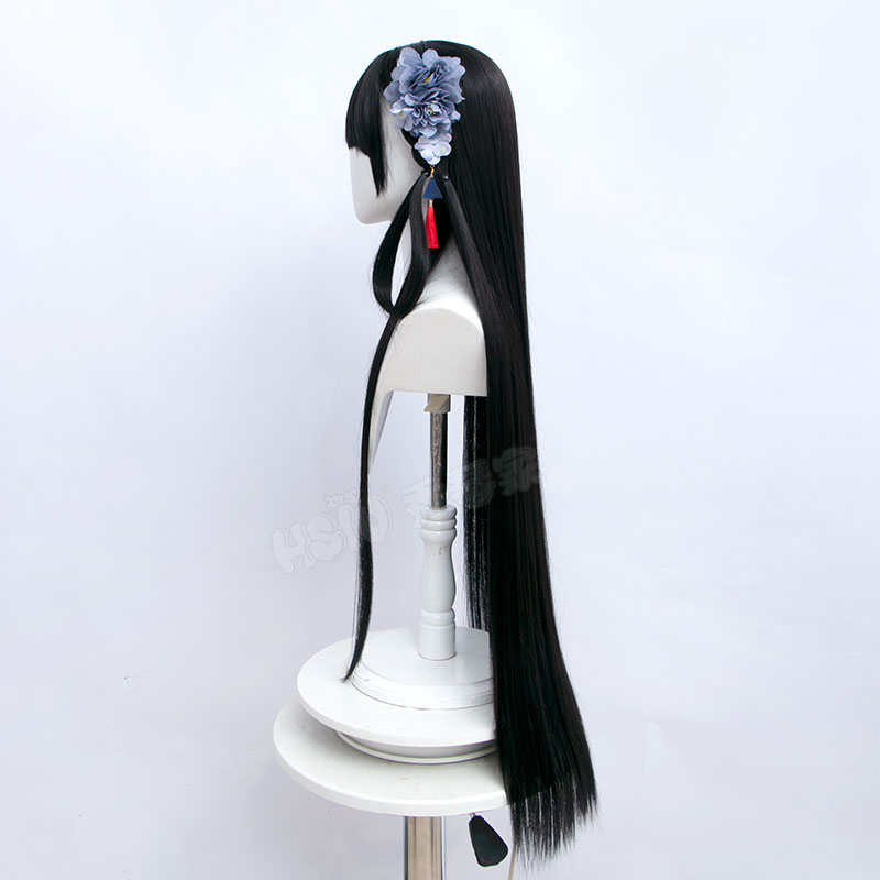 Cosplay Wig Compatible with Azur Lane ROC Yat Sen Character Wig Halloween props Suitable for role-playing Heat Resistant Stylable Multiple Bright Colors Gift for Comic Exhibition Enthusiasts Holiday - Image 3
