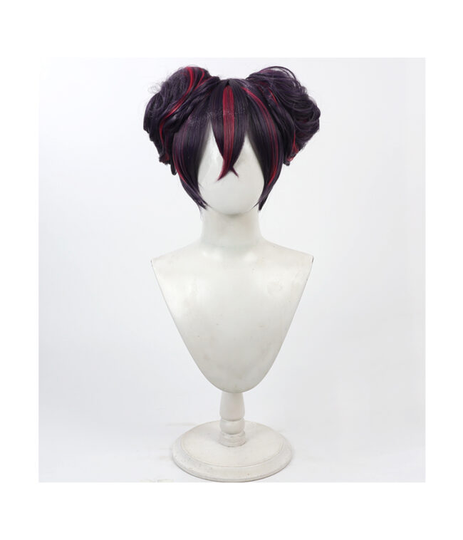 Cosplay Wig Compatible with GODDESS OF VICTORY: NIKKE Quency Character Wig Halloween props Suitable for role-playing Heat Resistant Stylable Multiple Bright Colors Gift for Comic Exhibition Enthusiasts Holiday - Image 5