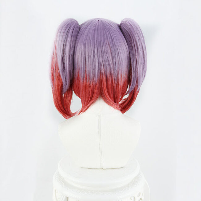 Cosplay Wig Compatible with Danganronpa Otonokōji Kanade Character Wig Halloween props Suitable for role-playing Heat Resistant Stylable Multiple Bright Colors Gift for Comic Exhibition Enthusiasts Holiday - Image 3