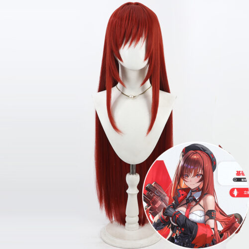 Cosplay Wig Compatible with GODDESS OF VICTORY: NIKKE Rapi Character Wig Halloween props Suitable for role-playing Heat Resistant Stylable Multiple Bright Colors Gift for Comic Exhibition Enthusiasts Holiday