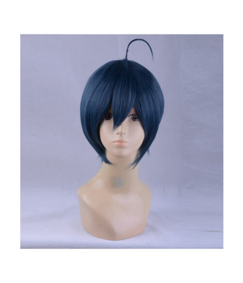 Cosplay Wig Compatible with Danganronpa Saihara Shuichi Character Wig Halloween props Suitable for role-playing Heat Resistant Stylable Multiple Bright Colors Gift for Comic Exhibition Enthusiasts Holiday