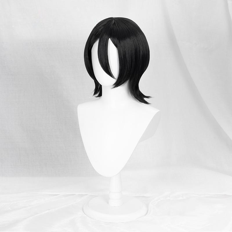 Cosplay Wig Compatible with BLEACH Kuchiki Rukia Character Wig Halloween props Suitable for role-playing Heat Resistant Stylable Multiple Bright Colors Gift for Comic Exhibition Enthusiasts Holiday - Image 3