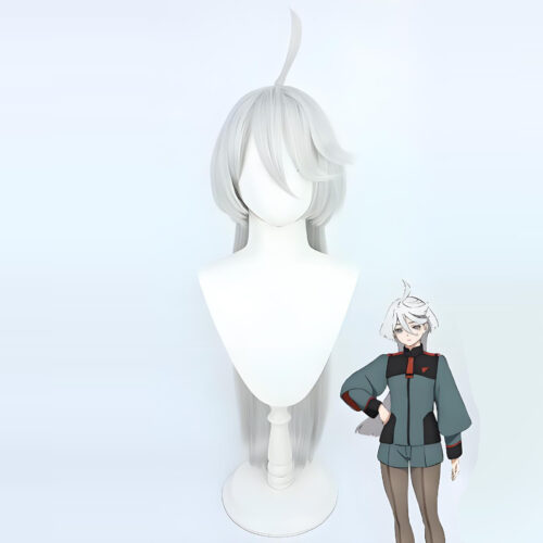 Cosplay Wig Mobile Suit Miorine Rembran Character Wig Halloween props Suitable for role-playing Heat Resistant Stylable Multiple Bright Colors Gift for Comic Exhibition Enthusiasts Holiday
