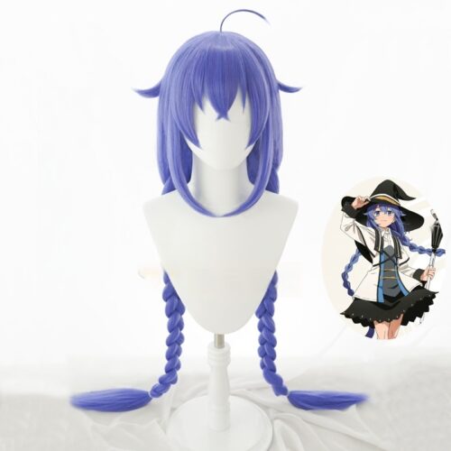 Cosplay Wig Compatible with Mushoku Tensei:Jobless Reincarnation Roxy Migurdia Character Wig Halloween props Suitable for role-playing Heat Resistant Stylable Multiple Bright Colors Gift for Comic Exhibition Enthusiasts Holiday