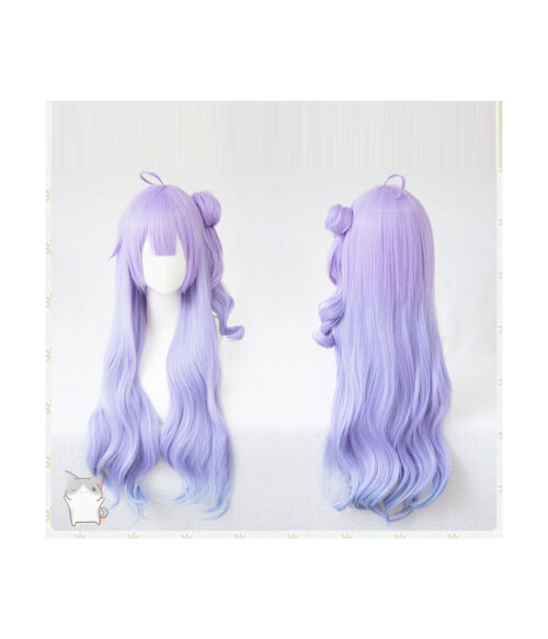 Cosplay Wig Compatible with Azur Lane HMS Unicorn Character Wig Suitable for role-playing Heat Resistant Stylable Multiple Bright Colors Gift for Comic Exhibition Enthusiasts Holiday