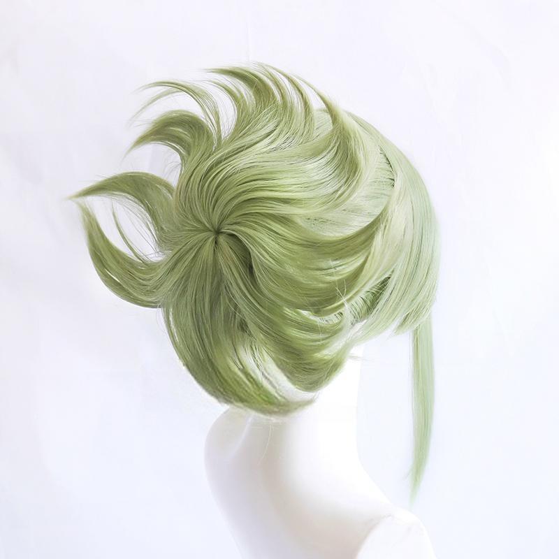 Cosplay Wig Genshin impact Kuki Shinobu Character Wig Halloween props Suitable for role-playing Heat Resistant Stylable Multiple Bright Colors Gift for Comic Exhibition Enthusiasts Holiday - Image 3