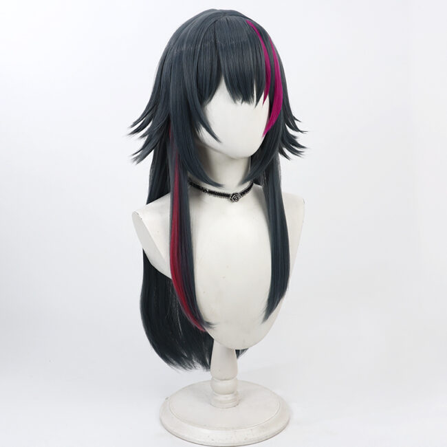 Cosplay Wig THE IDOLM@STER SHINY COLORS Tsukimura Temari Character Wig Halloween props Suitable for role-playing Heat Resistant Stylable Multiple Bright Colors Gift for Comic Exhibition Enthusiasts Holiday - Image 4