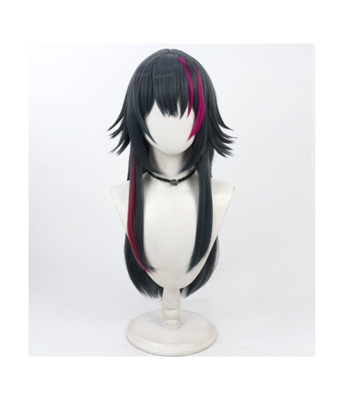 Cosplay Wig THE IDOLM@STER SHINY COLORS Tsukimura Temari Character Wig Halloween props Suitable for role-playing Heat Resistant Stylable Multiple Bright Colors Gift for Comic Exhibition Enthusiasts Holiday
