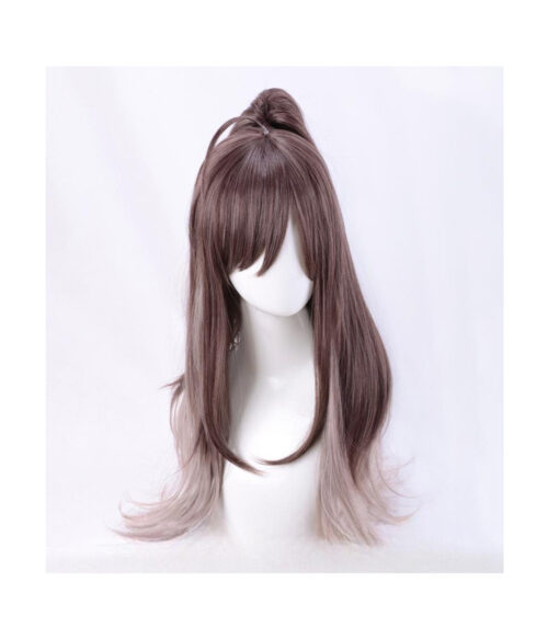 Cosplay Wig THE IDOLM@STER SHINY COLORS Tsukioka Kogane Character Wig Halloween props Suitable for role-playing Heat Resistant Stylable Multiple Bright Colors Gift for Comic Exhibition Enthusiasts Holiday