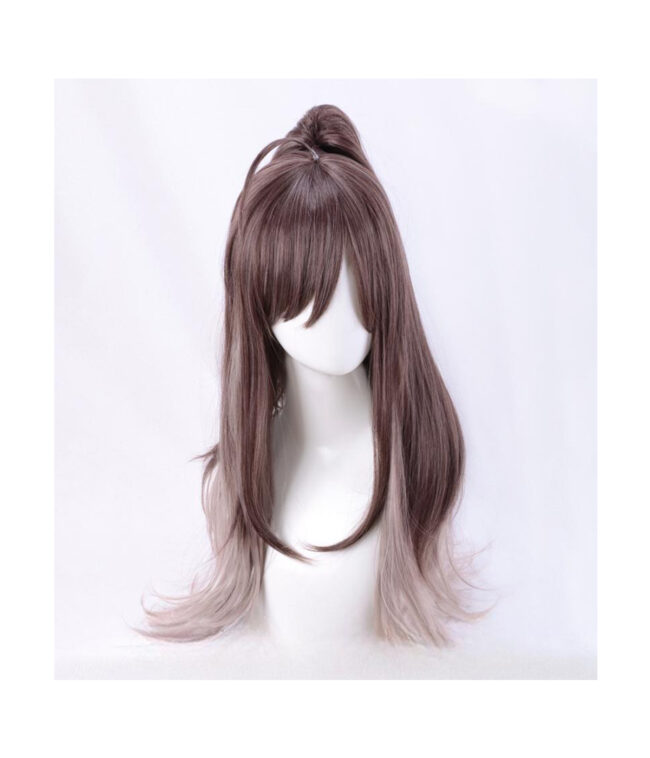 Cosplay Wig THE IDOLM@STER SHINY COLORS Tsukioka Kogane Character Wig Halloween props Suitable for role-playing Heat Resistant Stylable Multiple Bright Colors Gift for Comic Exhibition Enthusiasts Holiday