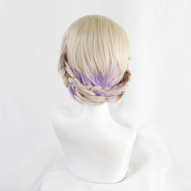 Cosplay Wig Compatible with Twisted-Wonderland Vil Schoenheit Character Wig Suitable for role-playing Heat Resistant Stylable Multiple Bright Colors Gift for Comic Exhibition Enthusiasts Holiday - Image 4