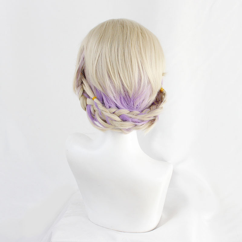 Cosplay Wig Compatible with Twisted-Wonderland Vil Schoenheit Character Wig Suitable for role-playing Heat Resistant Stylable Multiple Bright Colors Gift for Comic Exhibition Enthusiasts Holiday - Image 4