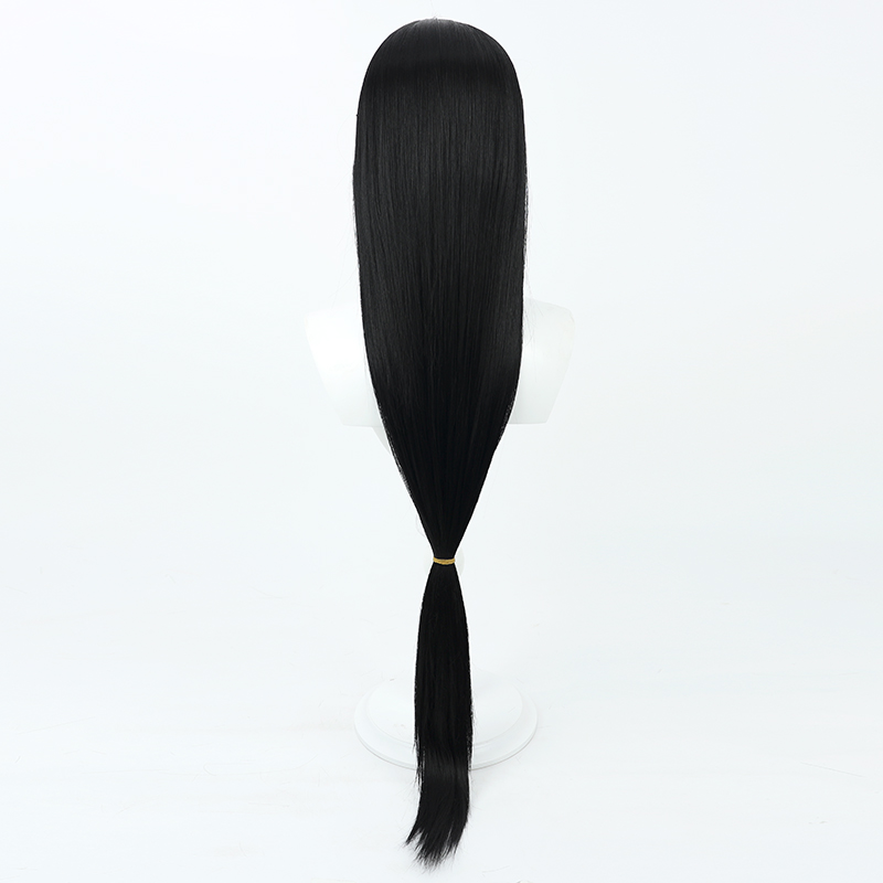 Cosplay Wig Final Fantasy Tifa Lockhart Character Wig Halloween props Suitable for role-playing Heat Resistant Stylable Multiple Bright Colors Gift for Comic Exhibition Enthusiasts Holiday - Image 3