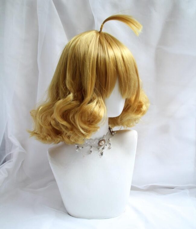 Cosplay Wig THE IDOLM@STER SHINY COLORS すおう ももこ Character Wig Halloween props Suitable for role-playing Heat Resistant Stylable Multiple Bright Colors Gift for Comic Exhibition Enthusiasts Holiday - Image 4