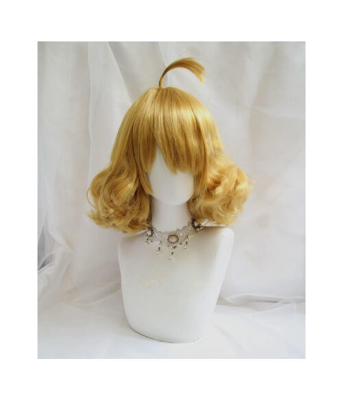 Cosplay Wig THE IDOLM@STER SHINY COLORS すおう ももこ Character Wig Halloween props Suitable for role-playing Heat Resistant Stylable Multiple Bright Colors Gift for Comic Exhibition Enthusiasts Holiday