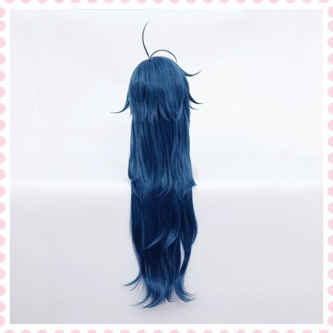 Cosplay Wig Genshin impact Kaeya Alberich Character Wig Halloween props Suitable for role-playing Heat Resistant Stylable Multiple Bright Colors Gift for Comic Exhibition Enthusiasts Holiday - Image 3