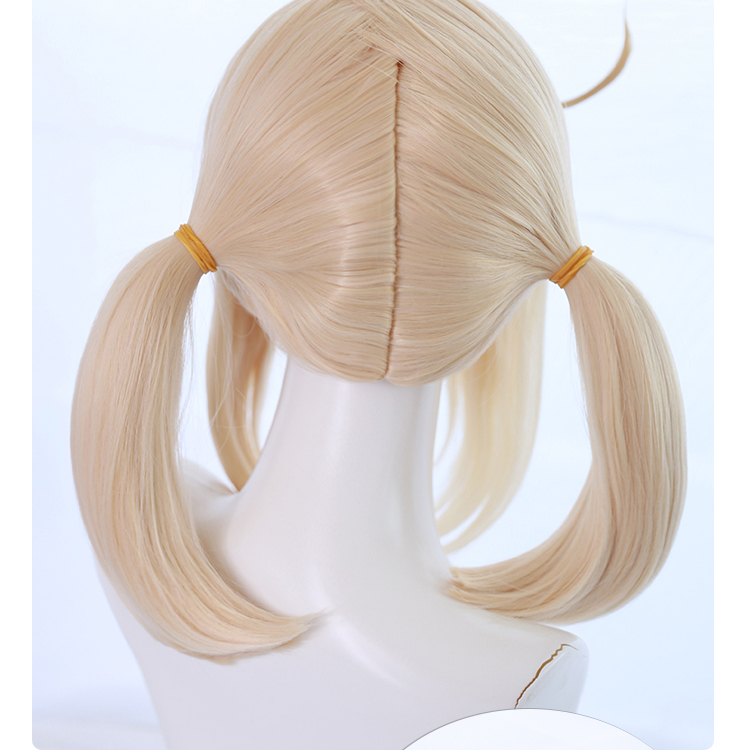 Cosplay Wig Genshin impact Klee Character Wig Halloween props Suitable for role-playing Heat Resistant Stylable Multiple Bright Colors Gift for Comic Exhibition Enthusiasts Holiday - Image 3