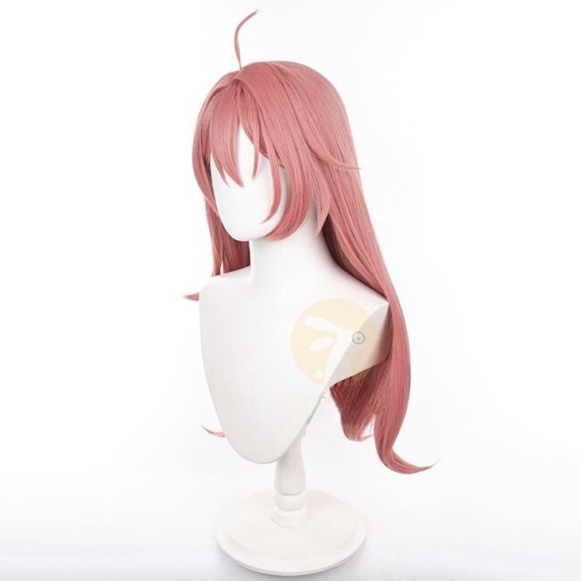 Cosplay Wig Genshin impact Clervie Character Wig Halloween props Suitable for role-playing Heat Resistant Stylable Multiple Bright Colors Gift for Comic Exhibition Enthusiasts Holiday - Image 3