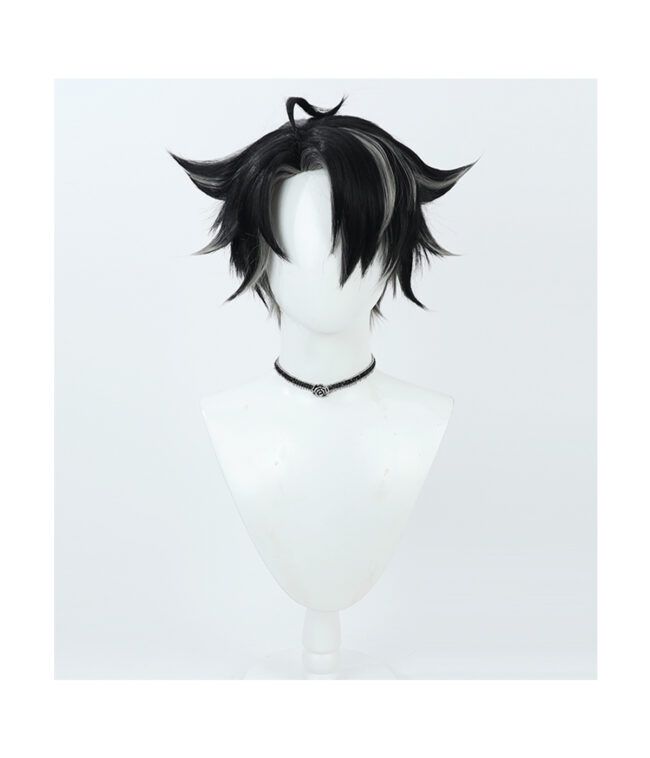 Cosplay Wig Genshin impact Wriothesley Character Wig Halloween props Suitable for role-playing Heat Resistant Stylable Multiple Bright Colors Gift for Comic Exhibition Enthusiasts Holiday - Image 3