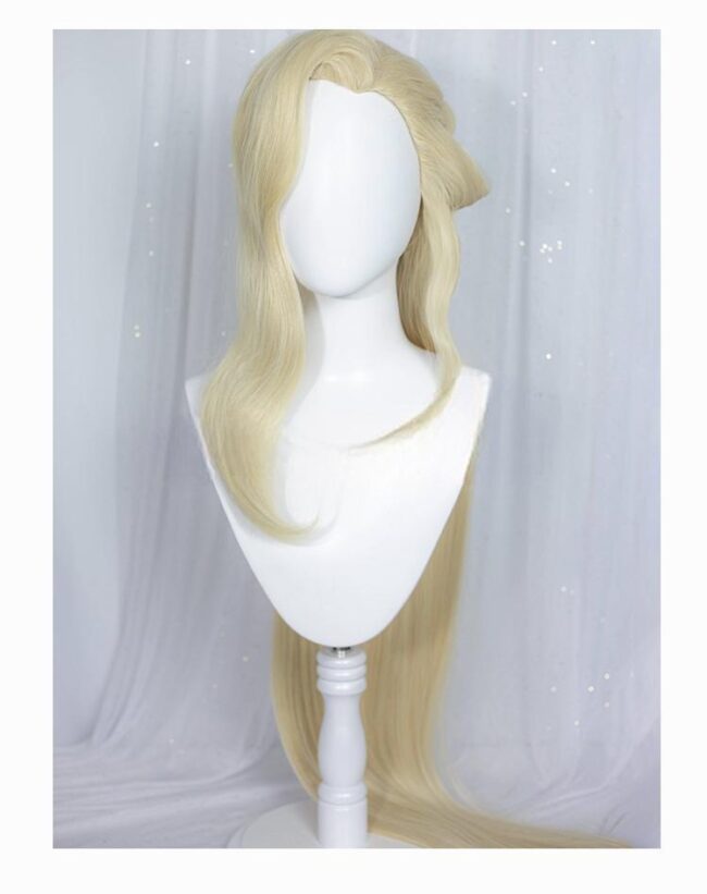 Cosplay Wig Genshin impact La signora Rosalyne-Kruzchka Lohefalter Character Wig Halloween props Suitable for role-playing Heat Resistant Stylable Multiple Bright Colors Gift for Comic Exhibition Enthusiasts Holiday - Image 2