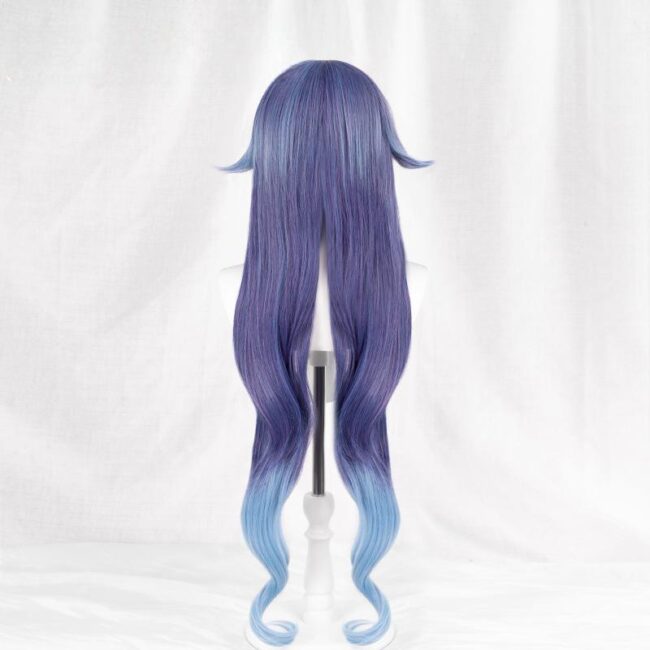 Cosplay Wig Genshin impact Layla Character Wig Halloween props Suitable for role-playing Heat Resistant Stylable Multiple Bright Colors Gift for Comic Exhibition Enthusiasts Holiday - Image 4