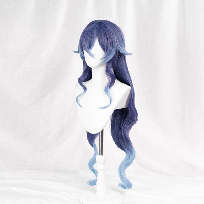 Cosplay Wig Genshin impact Layla Character Wig Halloween props Suitable for role-playing Heat Resistant Stylable Multiple Bright Colors Gift for Comic Exhibition Enthusiasts Holiday - Image 5