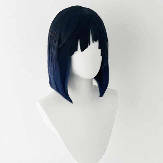 Cosplay Wig Genshin impact Yelan Character Wig Halloween props Suitable for role-playing Heat Resistant Stylable Multiple Bright Colors Gift for Comic Exhibition Enthusiasts Holiday - Image 5