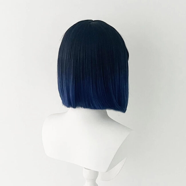 Cosplay Wig Genshin impact Yelan Character Wig Halloween props Suitable for role-playing Heat Resistant Stylable Multiple Bright Colors Gift for Comic Exhibition Enthusiasts Holiday - Image 2