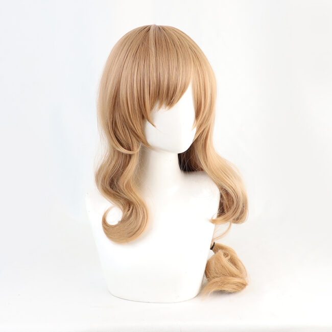 Cosplay Wig Genshin impact Lisa Minci Character Wig Halloween props Suitable for role-playing Heat Resistant Stylable Multiple Bright Colors Gift for Comic Exhibition Enthusiasts Holiday - Image 4