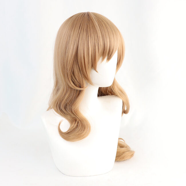 Cosplay Wig Genshin impact Lisa Minci Character Wig Halloween props Suitable for role-playing Heat Resistant Stylable Multiple Bright Colors Gift for Comic Exhibition Enthusiasts Holiday - Image 2