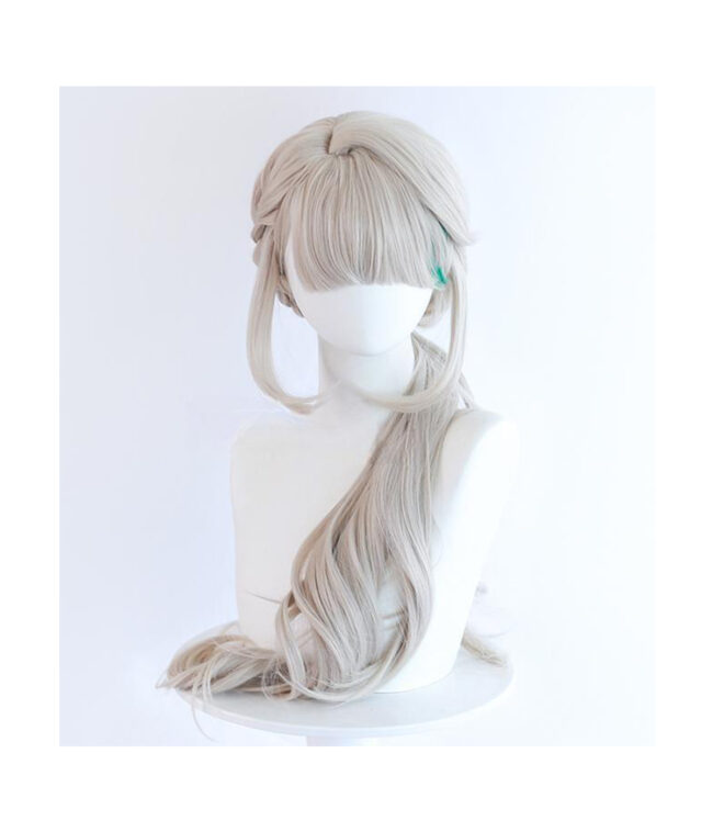 Cosplay Wig Genshin impact Lynette Character Wig Halloween props Suitable for role-playing Heat Resistant Stylable Multiple Bright Colors Gift for Comic Exhibition Enthusiasts Holiday - Image 3