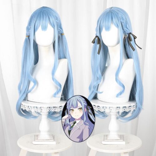 Cosplay Wig Compatible with BanG Dream! Togawa Sakiko Character Wig Halloween props Suitable for role-playing Heat Resistant Stylable Multiple Bright Colors Gift for Comic Exhibition Enthusiasts Holiday