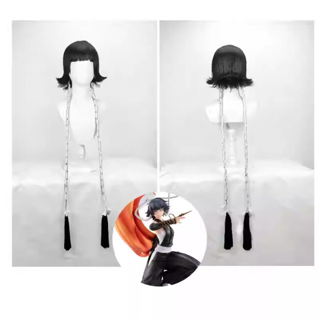 Cosplay Wig Compatible with BLEACH Fonshaorin Character Wig Halloween props Suitable for role-playing Heat Resistant Stylable Multiple Bright Colors Gift for Comic Exhibition Enthusiasts Holiday