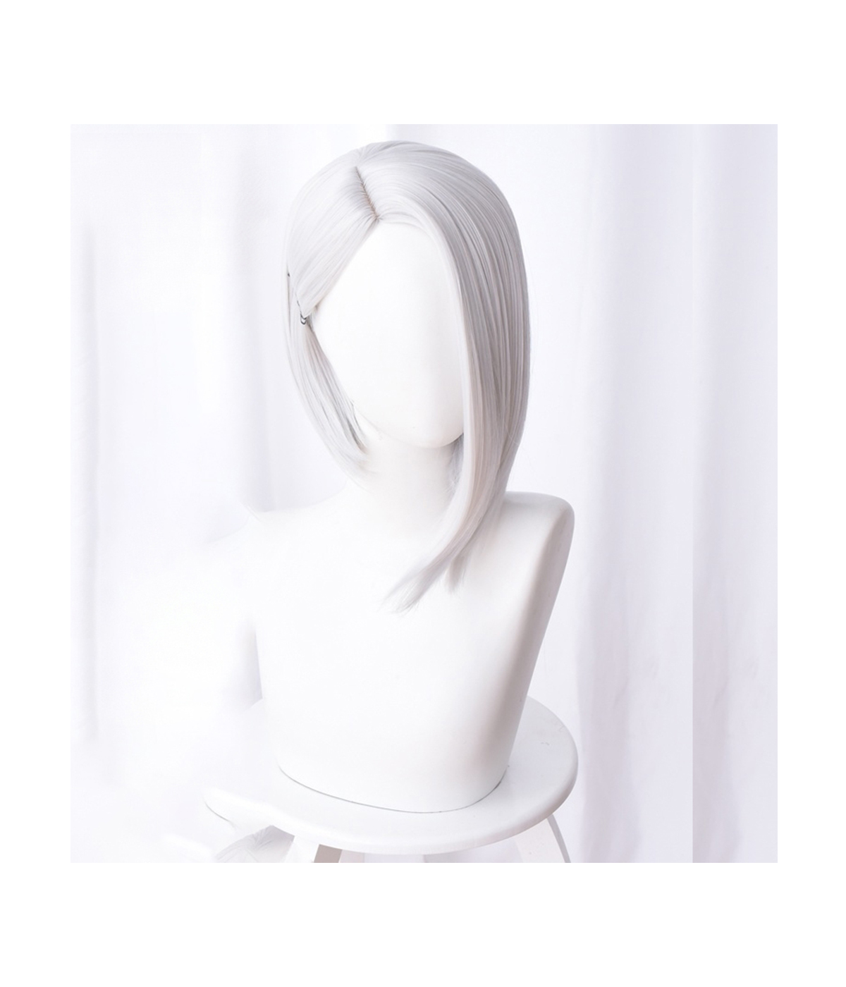 Cosplay Wig Compatible with Overwatch Elizabeth Caledonia Ashe Character Wig Halloween props Suitable for role-playing Heat Resistant Stylable Multiple Bright Colors Gift for Comic Exhibition Enthusiasts Holiday - Image 4