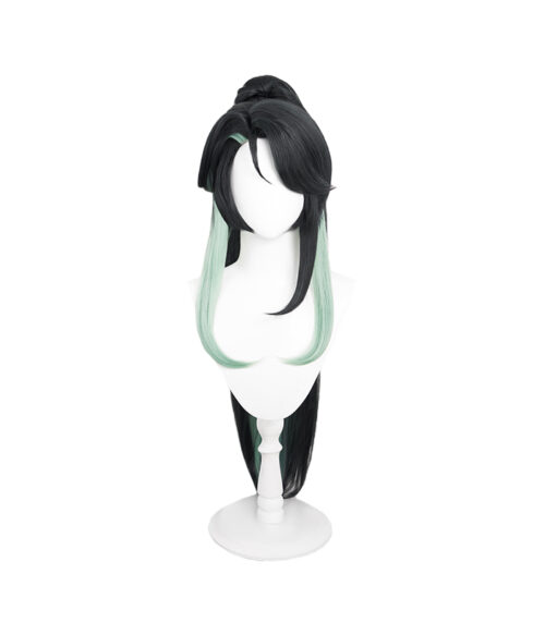 Cosplay Wig Genshin impact Xianyun Character Wig Halloween props Suitable for role-playing Heat Resistant Stylable Multiple Bright Colors Gift for Comic Exhibition Enthusiasts Holiday