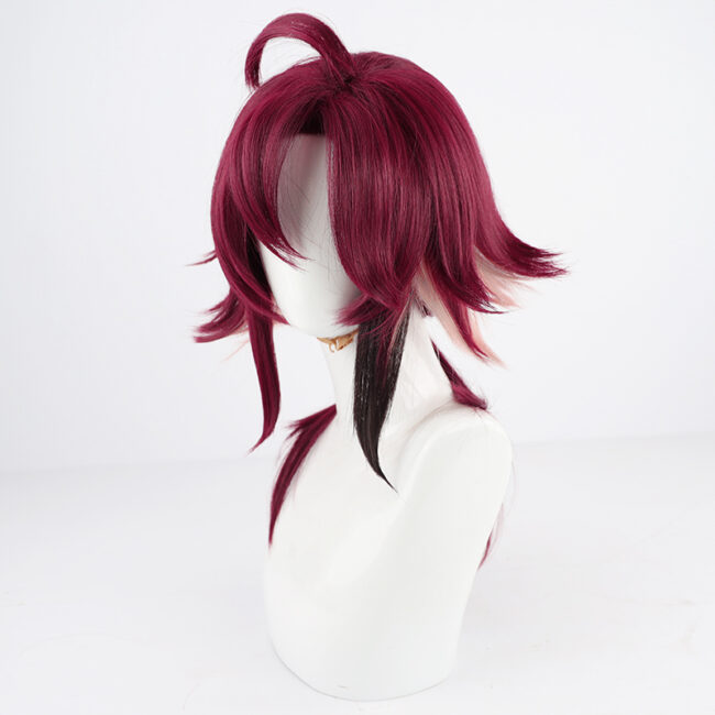 Cosplay Wig Genshin impact Shikanoin Heizou Character Wig Halloween props Suitable for role-playing Heat Resistant Stylable Multiple Bright Colors Gift for Comic Exhibition Enthusiasts Holiday - Image 4