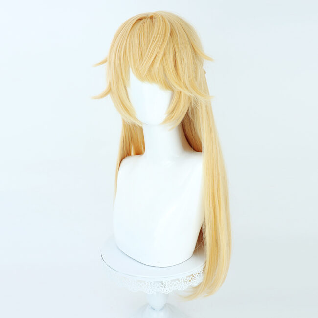 Cosplay Wig Genshin impact Fischl Character Wig Halloween props Suitable for role-playing Heat Resistant Stylable Multiple Bright Colors Gift for Comic Exhibition Enthusiasts Holiday - Image 5