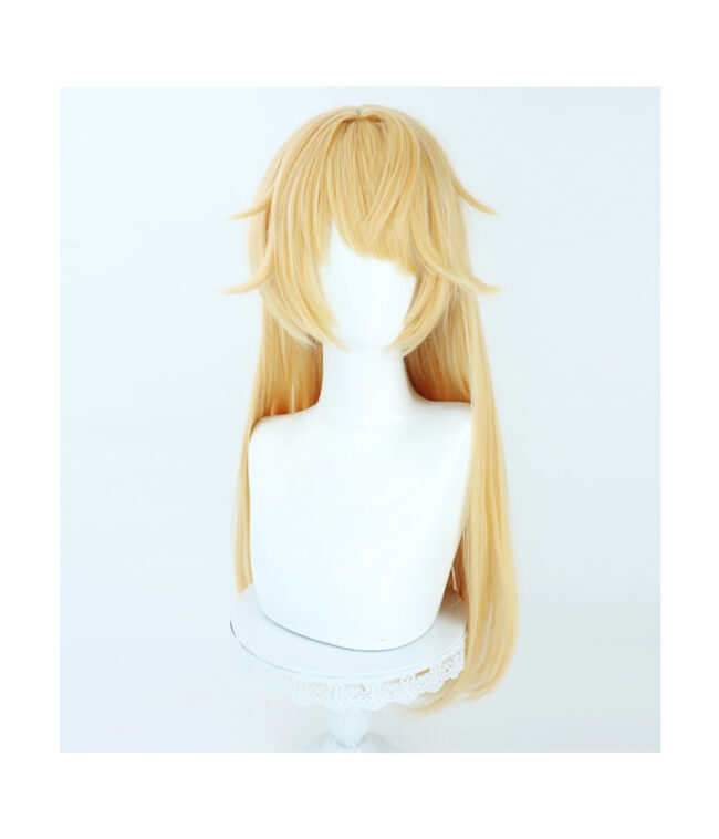Cosplay Wig Genshin impact Fischl Character Wig Halloween props Suitable for role-playing Heat Resistant Stylable Multiple Bright Colors Gift for Comic Exhibition Enthusiasts Holiday - Image 3