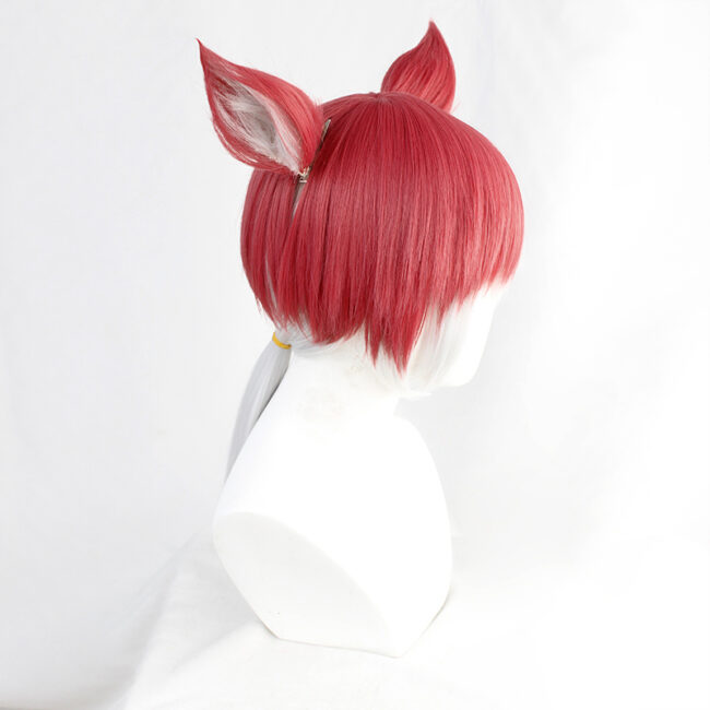 Cosplay Wig Final Fantasy G'raha Tia Character Wig Halloween props Suitable for role-playing Heat Resistant Stylable Multiple Bright Colors Gift for Comic Exhibition Enthusiasts Holiday - Image 5