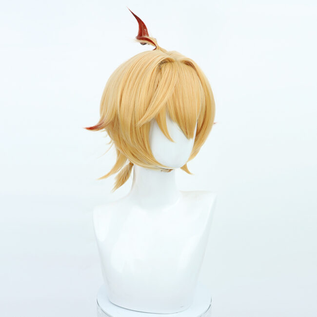 Cosplay Wig Genshin impact Mika Character Wig Halloween props Suitable for role-playing Heat Resistant Stylable Multiple Bright Colors Gift for Comic Exhibition Enthusiasts Holiday - Image 2