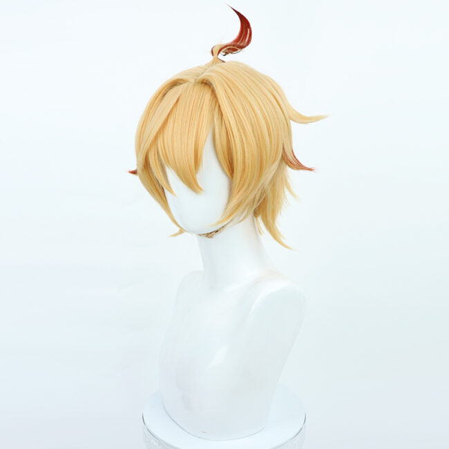 Cosplay Wig Genshin impact Mika Character Wig Halloween props Suitable for role-playing Heat Resistant Stylable Multiple Bright Colors Gift for Comic Exhibition Enthusiasts Holiday - Image 3