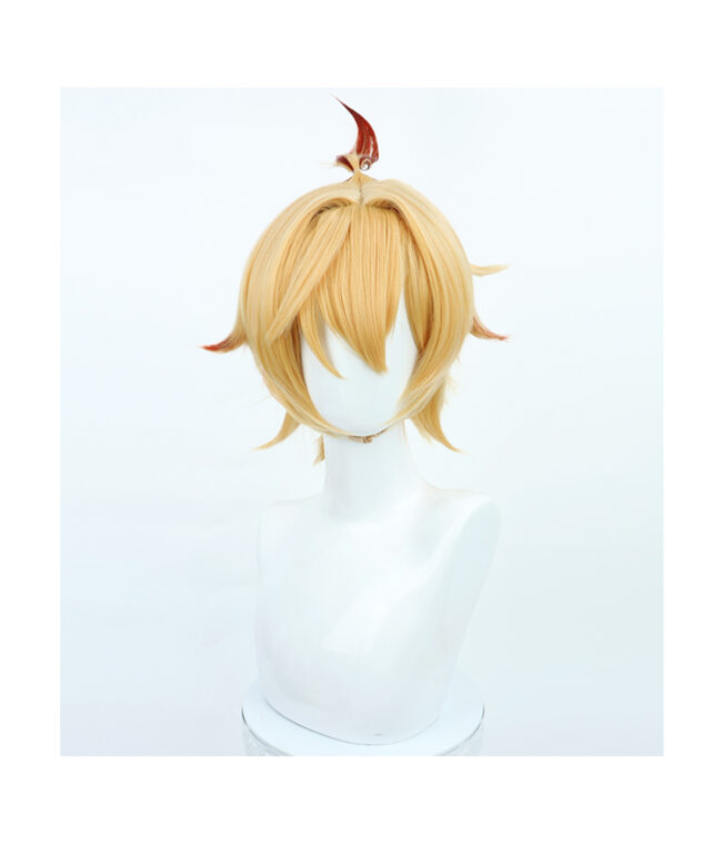 Cosplay Wig Genshin impact Mika Character Wig Halloween props Suitable for role-playing Heat Resistant Stylable Multiple Bright Colors Gift for Comic Exhibition Enthusiasts Holiday - Image 5